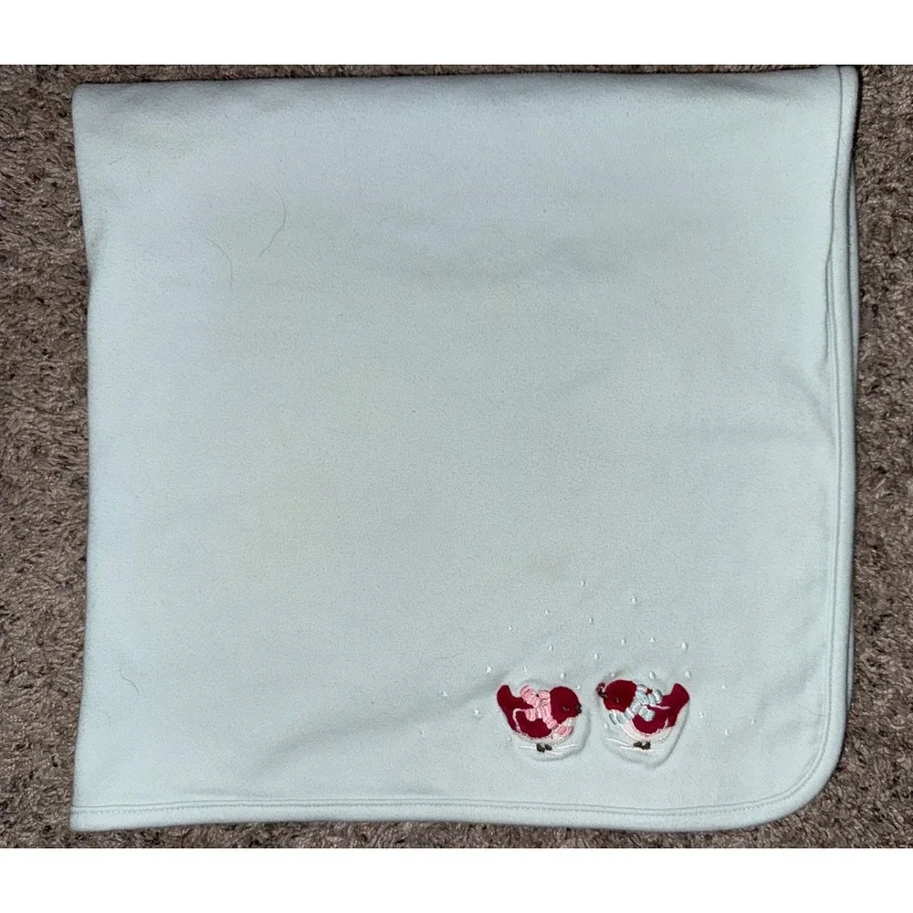 Gymboree Baby Blanket‎ 2009 Red Snowbirds 28